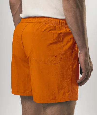 Larusmiani Swim Suit Cala Di Volpe Swimming Trunks In Orange
