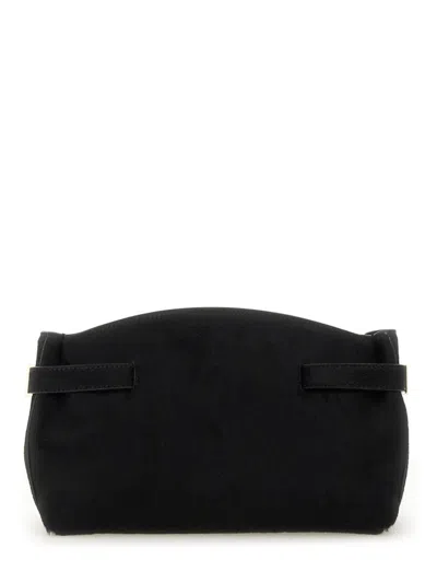 Ferragamo Hug Soft Bag In Black