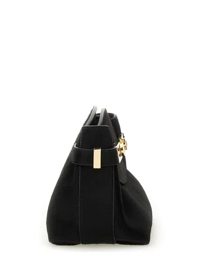 Ferragamo Hug Soft Bag In Black