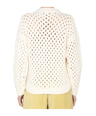 Alysi Knitted Shirt In Animal Print