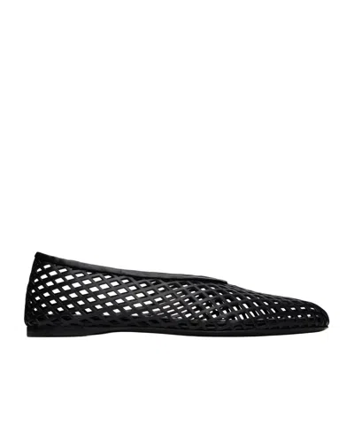 Proenza Schouler Hollow Design Ballet Flats In Black