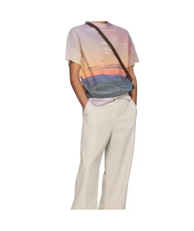 Ader Error White Half S Pull-over 0503 T-shirt In Multi