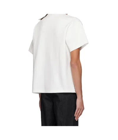 Ader Error White 0103 T-shirt In Off White