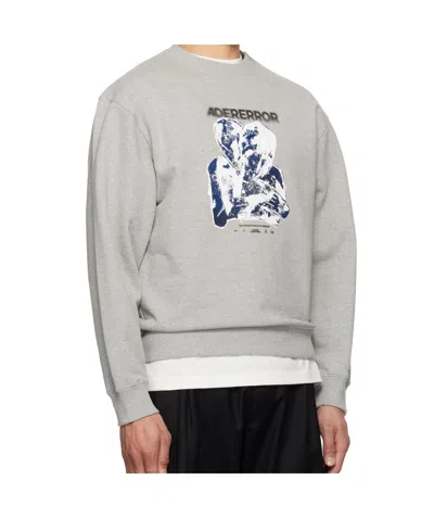 Ader Error Gray Product. 35 Sweatshirt In White