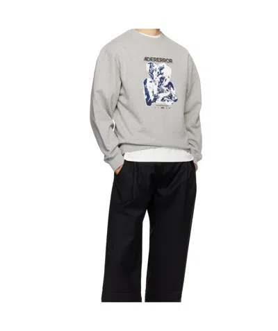 Ader Error Gray Product. 35 Sweatshirt In White