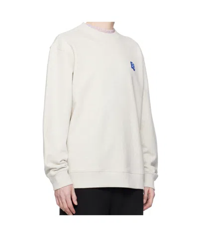 Ader Error Gray Patch Sweatshirt In Neutral