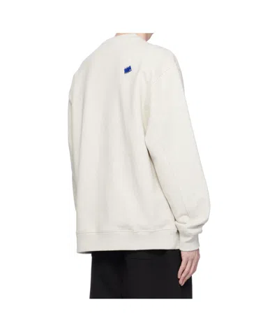 Ader Error Gray Patch Sweatshirt In Neutral
