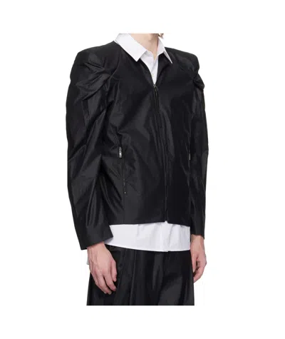 Ader Error Long Sleeve Casual Jacket In Black