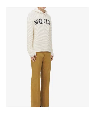 Alexander Mcqueen Sweatshirt Mcqueen Men Color Beige In Neutral