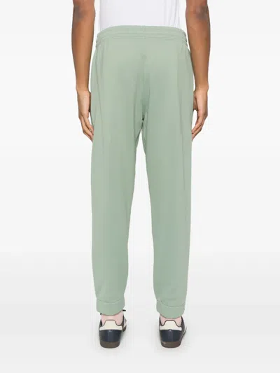 Maison Kitsuné Flash Fox Track Pants In Green