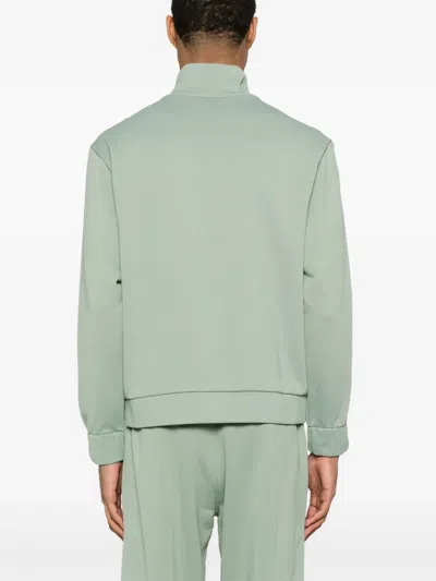 Maison Kitsuné Flas Fox Jacket In Green