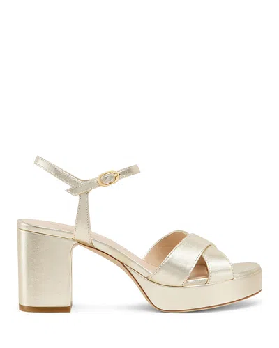 Stuart Weitzman Dayna Platform 80 Sandals In Multi