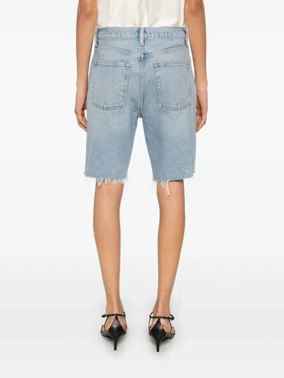 Agolde 90's Shorts In Blue