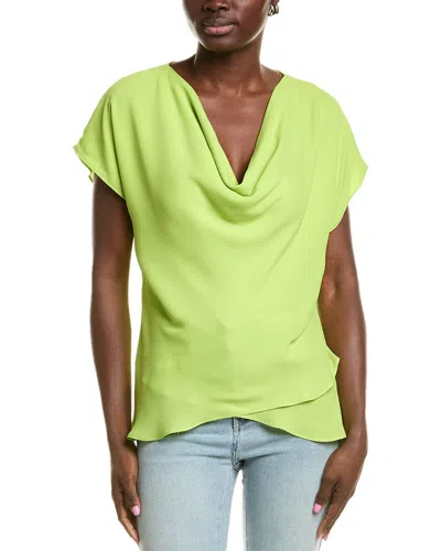 Joseph Ribkoff Cowl Top In Green