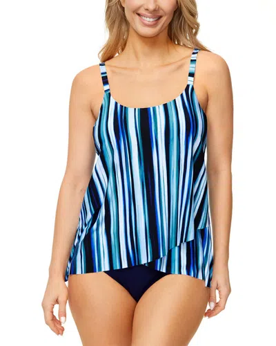 Leilani Cape Town Tankini In Blue