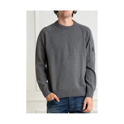 C.p. Company Gray Wool Sweater In Grey