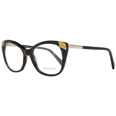 Pucci Brown Women Optical Frames In Brown