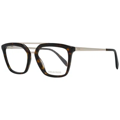 Emilio Pucci Brown Women Optical Frames In Brown