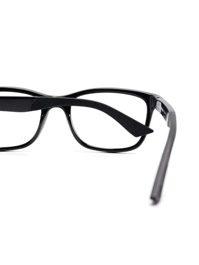 Montblanc Rectangle-frame Glasses In Gold