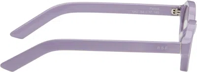 Retrosuperfuture Purple Parola Sunglasses In Caramella