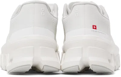 On Cloudmster Void Sneaker In White