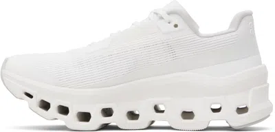 On Cloudmster Void Sneaker In White
