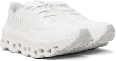 On Cloudmster Void Sneaker In White