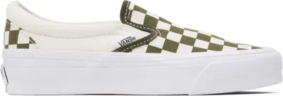 Vans Slip-on 98 Checkered Pattern Sneaker In Checkerboard Grape L