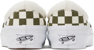 Vans Slip-on 98 Checkered Pattern Sneaker In Checkerboard Grape L