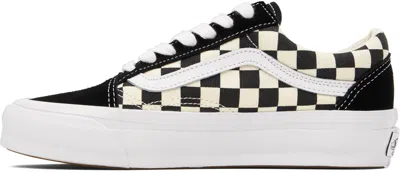 Vans Low Top Sneakers Contrast Stitching In Black