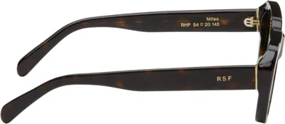 Retrosuperfuture Miles Rectangle Frame Sunglasses In 3672