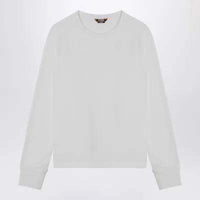 Shop K-way K Way White Cotton Elmer T Shirt