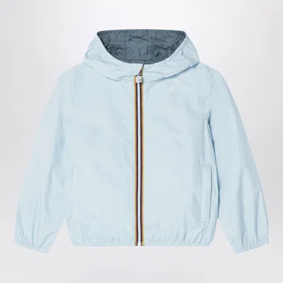 K-way K Way Reversible Jack Jacket Blue/green In Light Blue