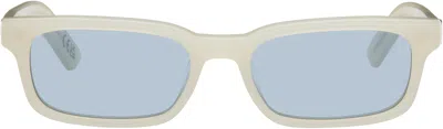 Retrosuperfuture Off-white Gesto Sunglasses In Cremoso