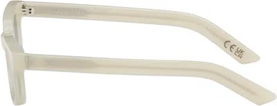 Retrosuperfuture Off-white Gesto Sunglasses In Cremoso