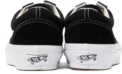 Vans Black Fabric Old Skool Platform Sneakers In Multi