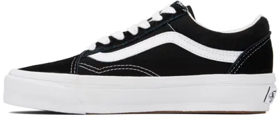 Vans Black Fabric Old Skool Platform Sneakers In Multi