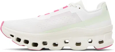 On Cloudmster Running Shoe In White | Lima