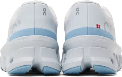 On Cloudmster Perforated Nyl Sneakers In Blue