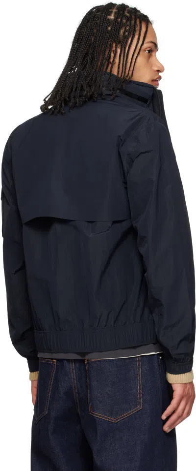 Mackage Blue Garrett Jacket In Navy C0001