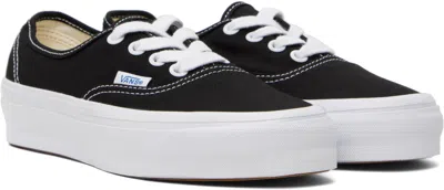 Vans Black Canvas Authentic Reissue 44 Sneakers In Multi