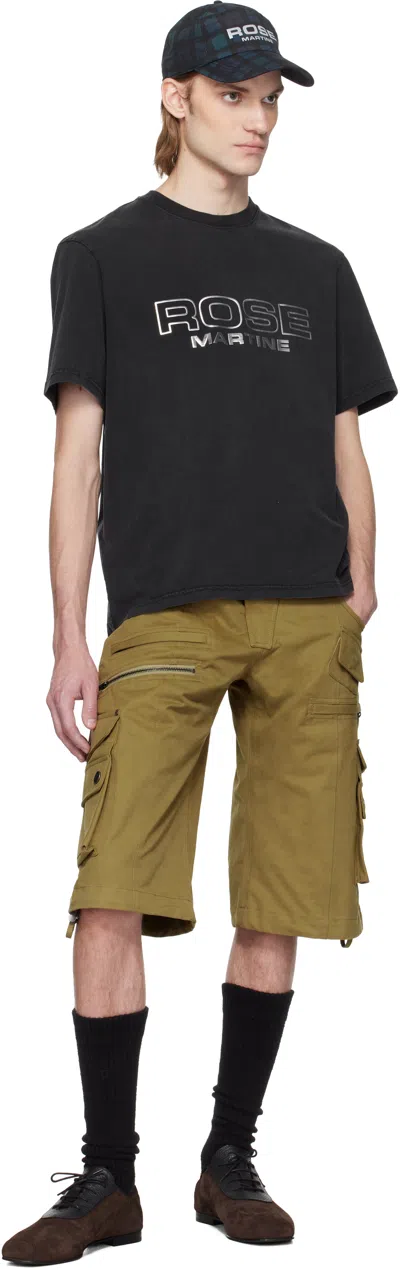 Martine Rose Classic T-shirt In Black