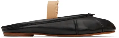 Maison Margiela Tabi Ballerinas In Black
