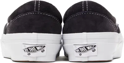 Vans Vault Og Classic Slip-on Lx Sneakers In Black
