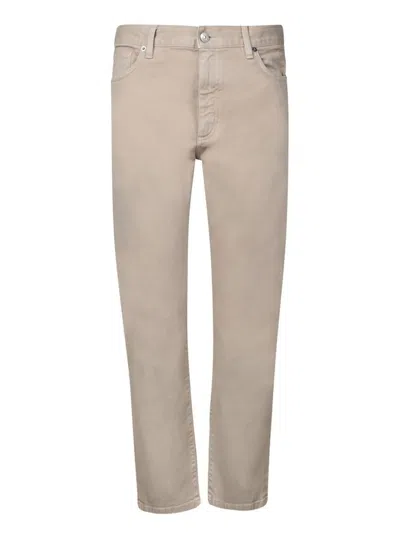Zegna Skinny Jeans In Beige