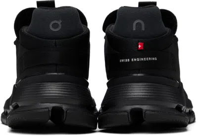 On Black Cloudnova 2 Sneakers In All Black