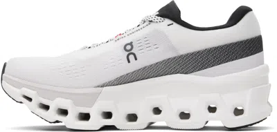 On Cloudmster 2 Rubber-trimmed Mesh Sneakers In White