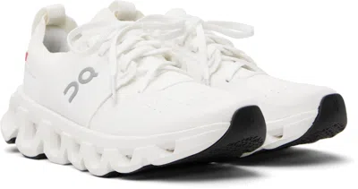 On White Cloudswift 4 Sneakers In White | White