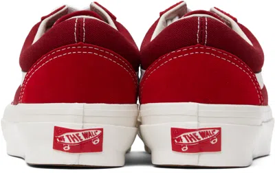 Vans Old Skool 36 Dx Sneakers In Red/red