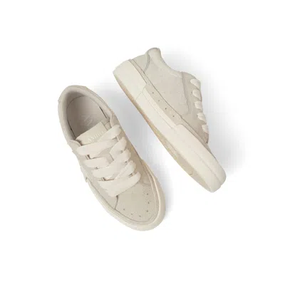 Amiri Sunset Skate Panelled Suede Sneakers In Alabaster/birch